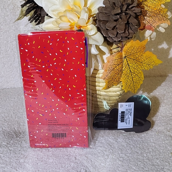 Mom My Biggest Cheerleader 3pc Stationary Set (Sticky Notes, Pen & Magnet) NIP🐈 - Picture 7 of 8